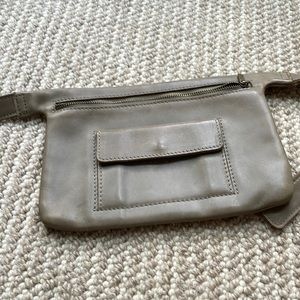 Free people leather belt bag